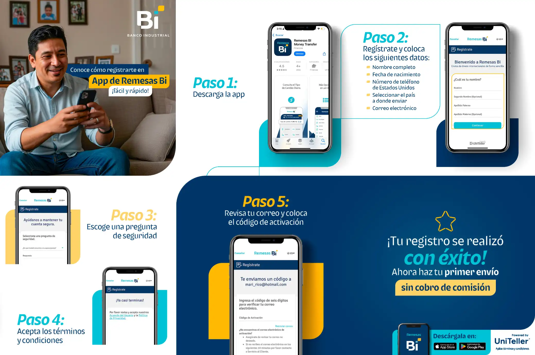 App de envio de remesas USA paso a paso App de envio de remesas USA paso a paso